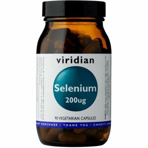 Viridian Nutrition Selenium 200 µg podpora správného fungování organismu 90 ks