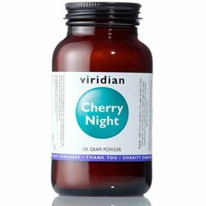 Viridian Nutrition Cherry Night podpora spánku a regenerace 150 g