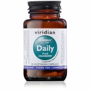 Viridian Nutrition Synerbio Daily Plus Cranberry probiotický komplex 30 ks