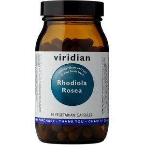 Viridian Nutrition Rhodiola Rosea podpora sportovního výkonu 90 ks