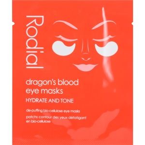 Rodial Dragon's Blood Eye Masks oční maska proti otokům a tmavým kruhům 8 ks