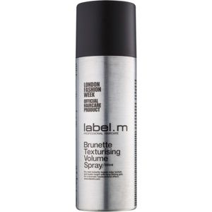 label.m Complete tvarující objemový sprej pro hnědé a tmavé odstíny vlasů 200 ml