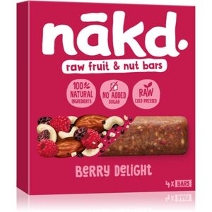 NAKD Berry Delight set ovocných tyčinek s ořechy 4x35 g