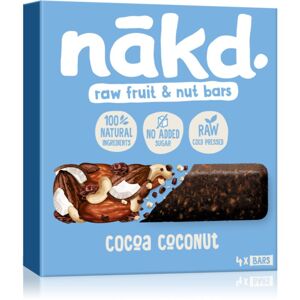 nākd. Cocoa Coconut set ovocných tyčinek s ořechy 4x35 g