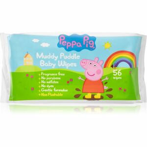 Peppa Pig Wipes vlhčené čisticí ubrousky pro děti 56 ks