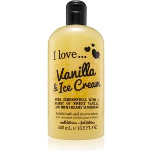 I love... Vanilla & Ice Cream sprchový a koupelový krém