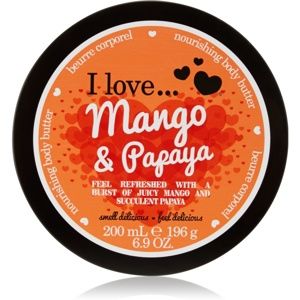I love... Mango & Papaya tělové máslo 200 ml