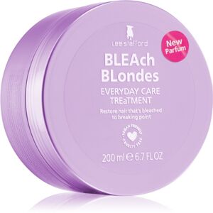 Lee Stafford Bleach Blondes Everyday Care maska pro blond vlasy 200 ml