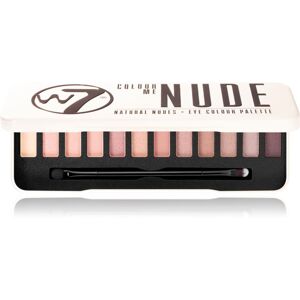 W7 Cosmetics Colour Me In The Nude paleta očních stínů 15.6 g