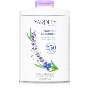 Yardley English Levander parfémovaný pudr 200 g