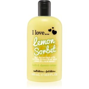 I love... Lemon Sorbet sprchový a koupelový krém
