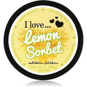 I love... Lemon Sorbet tělové máslo