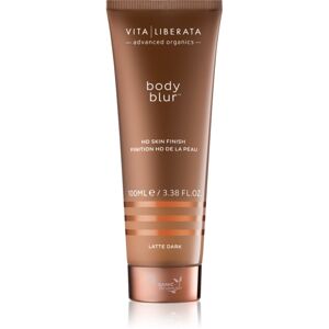 Vita Liberata Body Blur HD Skin Finish bronzer na tělo a obličej odstín Latte Dark 100 ml