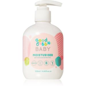Good Bubble Baby Moisturiser hydratační krém na obličej a tělo pro děti od narození Cottonseed & Aloe Vera 250 ml
