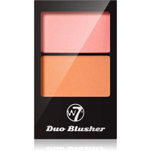 W7 Cosmetics Duo Blusher tvářenka se štětečkem odstín 04 7 g