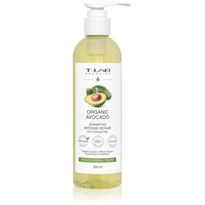 T-LAB Organics Organic Avocado Intense Repair Shampoo obnovující šampon pro poškozené a křehké vlasy ml