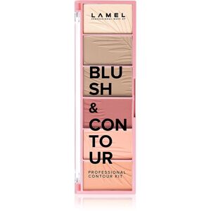 LAMEL Blush & Contour konturovací paletka tvářenek 16 g