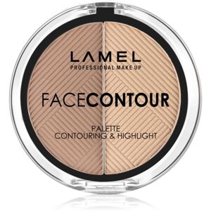LAMEL Insta Face Contour konturovací paletka 6 g