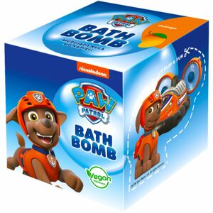 Nickelodeon Paw Patrol Bath Bomb koupelová bomba pro děti Mango - Zuma 165 g