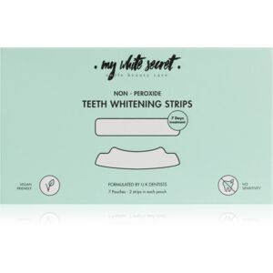 My White Secret Non - Peroxide Teeth Whitenings Strips bělicí pásky na zuby 7 ks