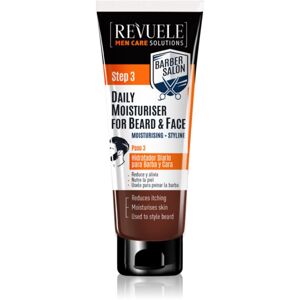 Revuele Men Care Solutions Barber Salon hydratační krém na obličej a vousy 80 ml