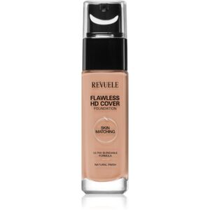 Revuele Flawless HD Cover Foundation lehký make-up pro dokonalý vzhled odstín 02 Vanilla 33 ml