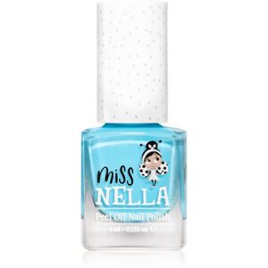 Miss Nella Peel Off Nail Polish lak na nehty pro děti MN01 Mermaid Blue 4 ml