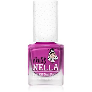 Miss Nella Peel Off Nail Polish lak na nehty pro děti MN04 Little Poppet 4 ml