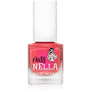 Miss Nella Peel Off Nail Polish lak na nehty pro děti MN10 Tickle Me Pink 4 ml