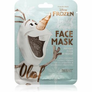 Mad Beauty Frozen Olaf plátýnková maska s vysoce hydratačním a vyživujícím účinkem 1 ks