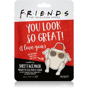 Mad Beauty Friends Turkey antioxidační plátýnková maska 25 ml