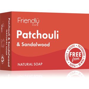 Friendly Soap Natural Soap Patchouli & Sandalwood přírodní mýdlo 95 g