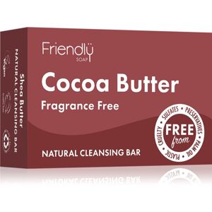 Friendly Soap Cocoa Butter přírodní mýdlo s kakaovým máslem na obličej a tělo 95 g