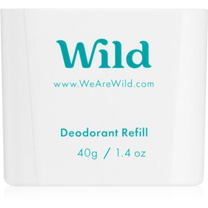 Wild Fresh Cotton & Sea Salt tuhý deodorant náhradní náplň 40 g