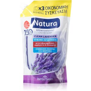 PAPOUTSANIS Natura Clean Lavender tekuté mýdlo 750 ml