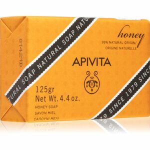 Apivita Natural Soap Honey čisticí tuhé mýdlo 125 g