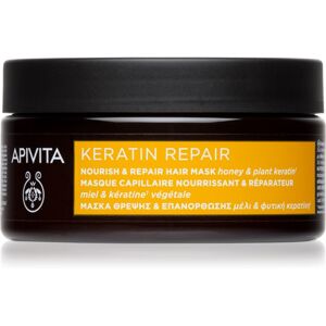 Apivita Keratin Repair obnovující maska pro poškozené vlasy s keratinem 200 ml