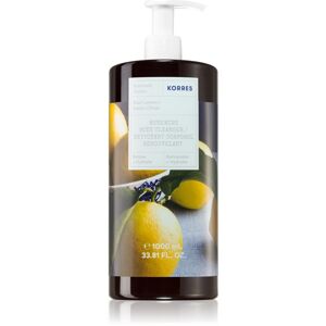 Korres Basil Lemon osvěžující sprchový gel 1000 ml