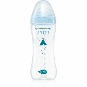 Nuvita Cool Bottle 4m+ kojenecká láhev Transparent blue 330 ml