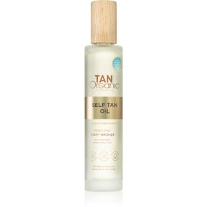 TanOrganic The Skincare Tan samoopalovací olej odstín Light Bronze 100 ml