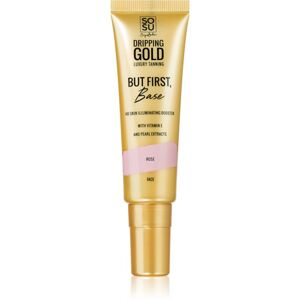 Dripping Gold But First Base rozjasňující báze pod make-up odstín Rose 30 ml