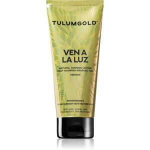 Tannymaxx Tulumgold Ven A La Luz Natural Tanning Lotion Medium opalovací krém do solária 200 ml