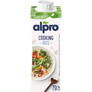 Alpro Cooking Rice rýžová alternativa smetany na vaření 250 ml
