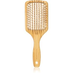 Olivia Garden Bamboo Touch plochý kartáč na vlasy a vlasovou pokožku L 1 ks