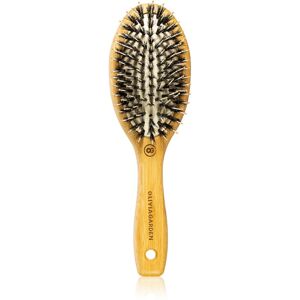 Olivia Garden Bamboo Touch plochý kartáč na vlasy a vlasovou pokožku S