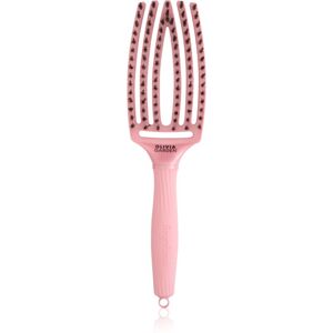 Olivia Garden Fingerbrush Love Pearl kartáč na vlasy Pink 1 ks