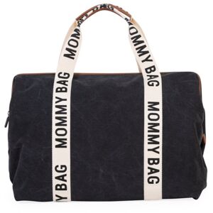 Childhome Mommy Bag Canvas Black přebalovací taška 55 x 30 x 40 cm 1 ks