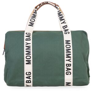 Childhome Mommy Bag Canvas Green přebalovací taška 55 x 30 x 40 cm 1 ks
