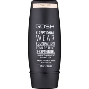 Gosh X-ceptional dlouhotrvající make-up odstín 12 Natural 30 ml
