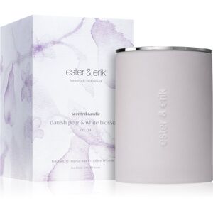 ester & erik scented candle danish pear & white blossom (no. 04) vonná svíčka 350 g